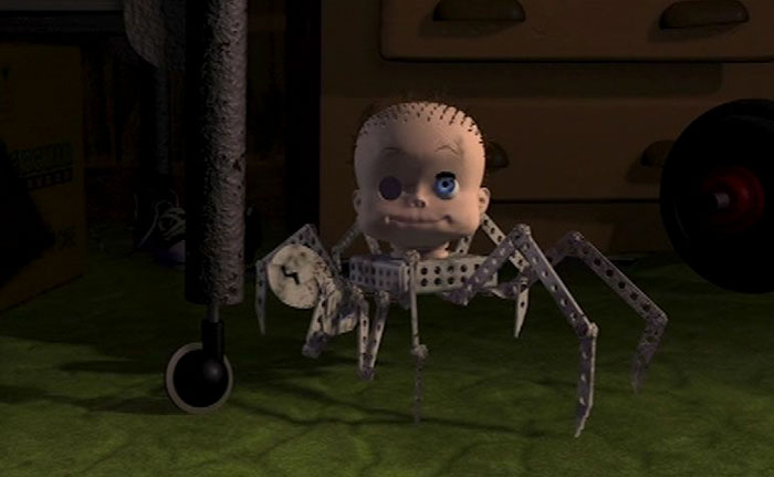 In Toy Story (1995), After Woody Pleads For Help, Baby Face Taps In Morse Code "Rr Come Out" To Sid's Other Toys