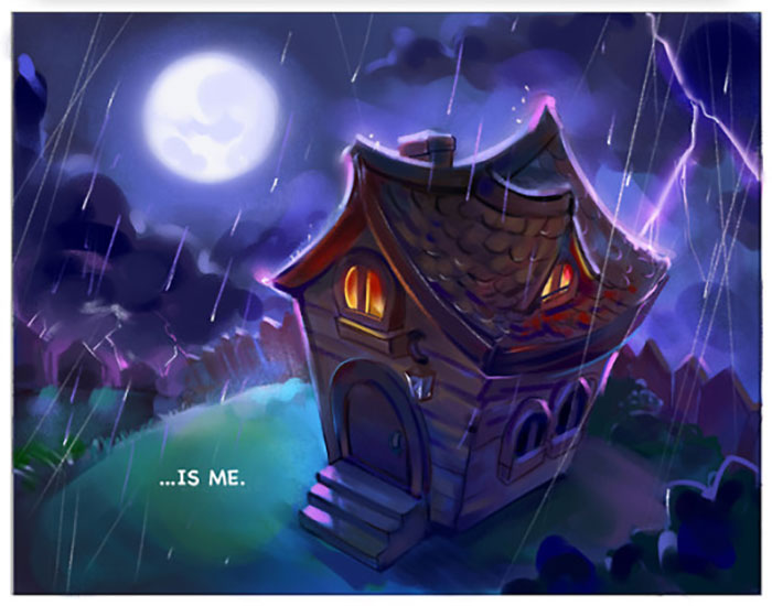 Artist Beautifully Illustrates This Monster Story That's Been Making People Emotional For Years