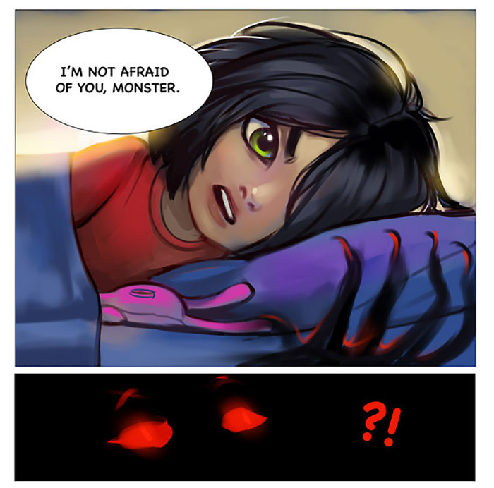 Artist Beautifully Illustrates This Monster Story That's Been Making People Emotional For Years