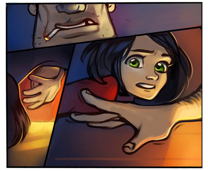 Artist Beautifully Illustrates This Monster Story That's Been Making People Emotional For Years