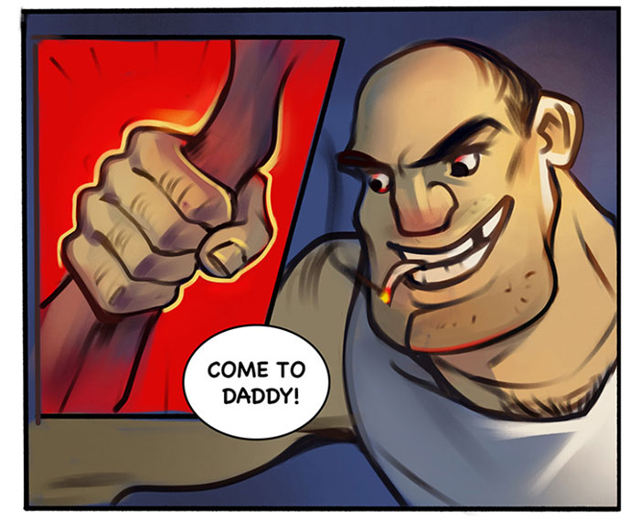 Artist Beautifully Illustrates This Monster Story That's Been Making People Emotional For Years