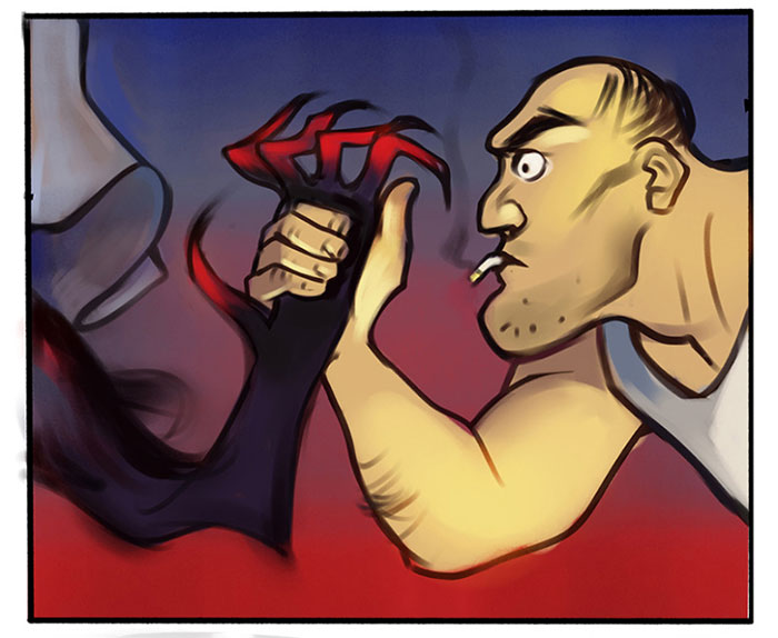 Artist Beautifully Illustrates This Monster Story That's Been Making People Emotional For Years