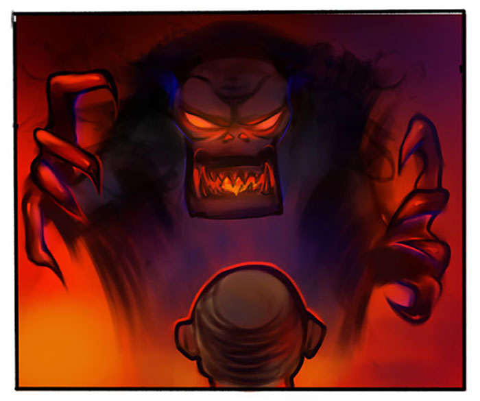 Artist Beautifully Illustrates This Monster Story That's Been Making People Emotional For Years