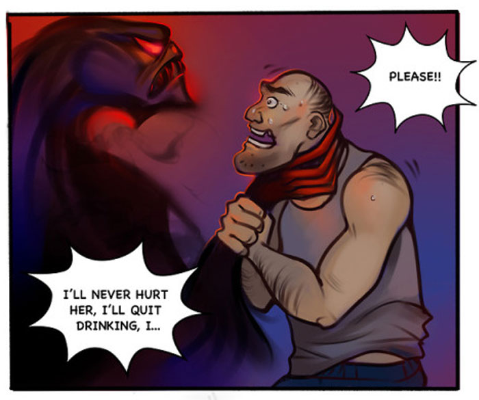 Artist Beautifully Illustrates This Monster Story That's Been Making People Emotional For Years