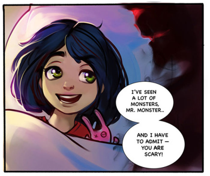 Artist Beautifully Illustrates This Monster Story That's Been Making People Emotional For Years Artist Beautifully Illustrates This Monster Story That's Been Making People Emotional For Years