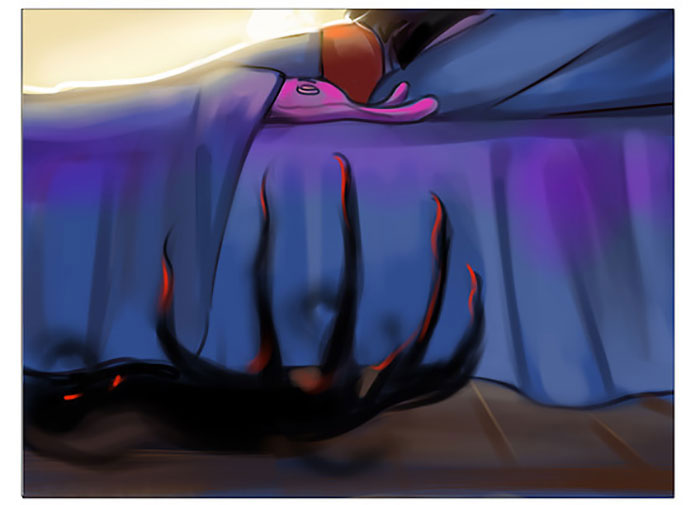 Artist Beautifully Illustrates This Monster Story That's Been Making People Emotional For Years Artist Beautifully Illustrates This Monster Story That's Been Making People Emotional For Years