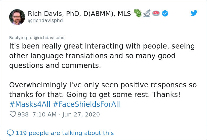 Scientist Demonstrates The Effect Of Wearing A Mask Vs. Not Wearing One Scientist Demonstrates The Effect Of Wearing A Mask Vs. Not Wearing One