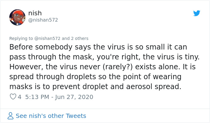 Scientist Demonstrates The Effect Of Wearing A Mask Vs. Not Wearing One