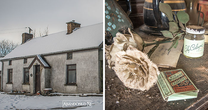 Photographer Explores A Perfectly Preserved 19th Century Cottage, That Even Has A Newspaper Reporting The Titanic Sinking