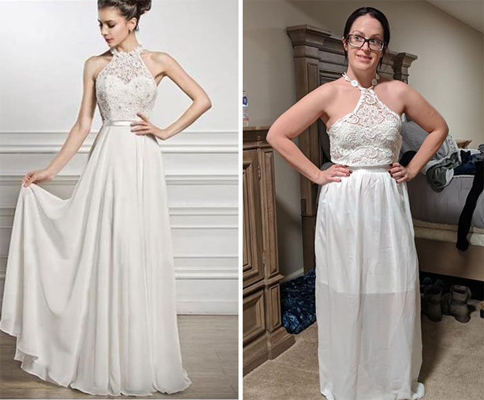 I Thought I Was Buying A Wedding Dress From Sparshine Not A See Through Costume