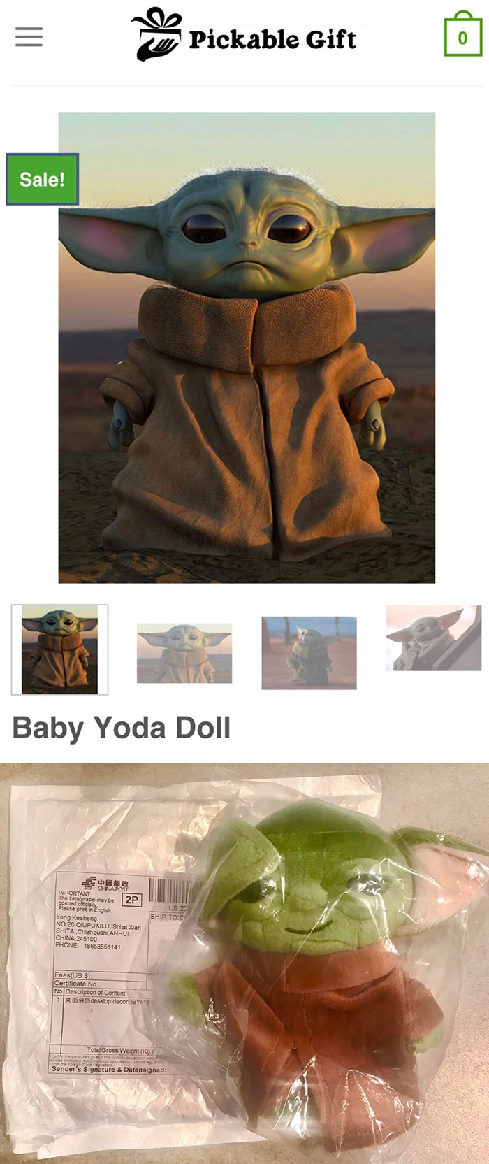 Chinese Baby Yoda