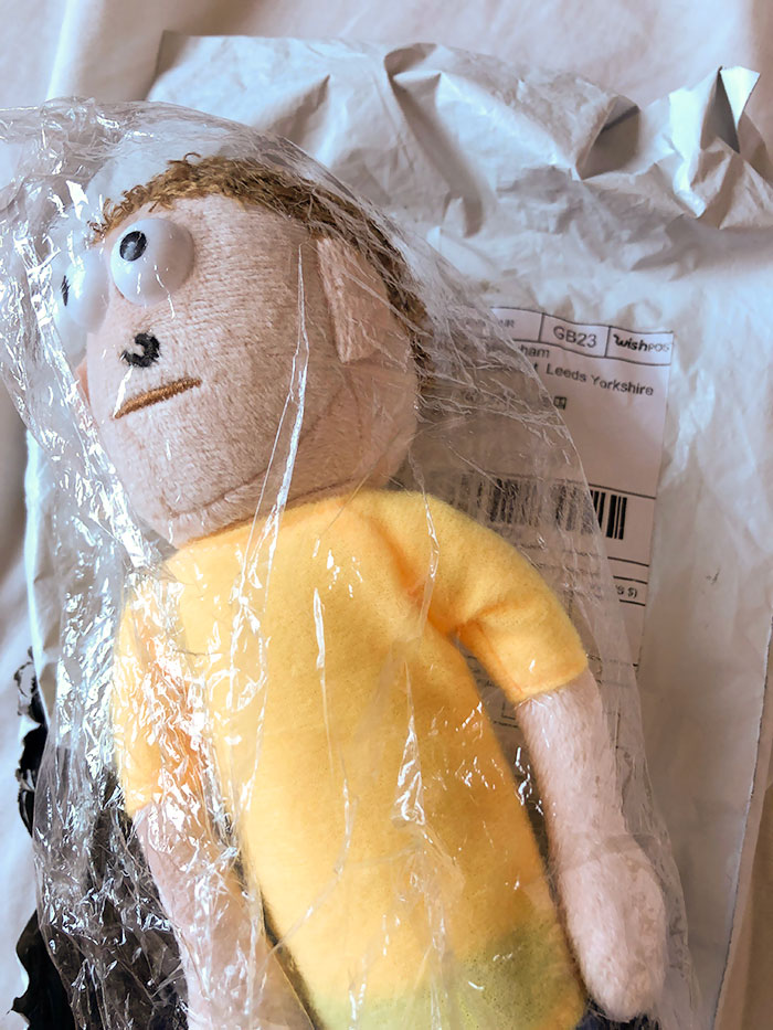 Idk If This Counts But Ordered Some Hair Clips And Got Merty Instead