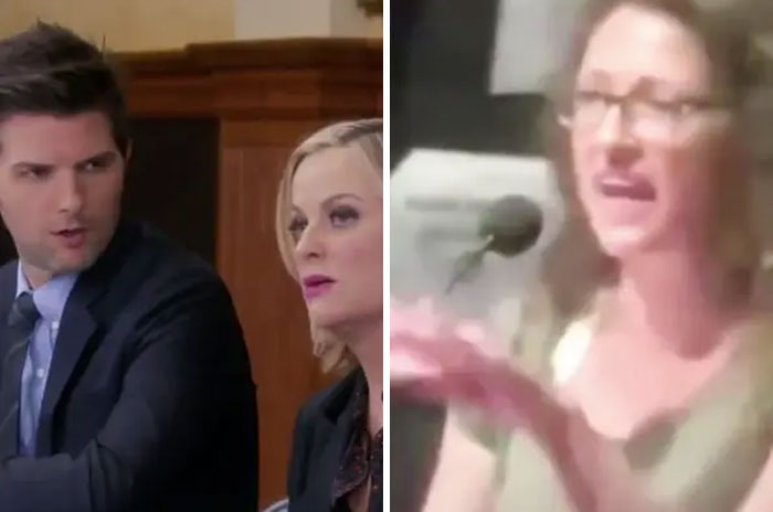 People Throwing Tantrums About Face Masks Get Edited Into A "Parks And Rec" Town Hall Meeting People Throwing Tantrums About Face Masks Get Edited Into A "Parks And Rec" Town Hall Meeting