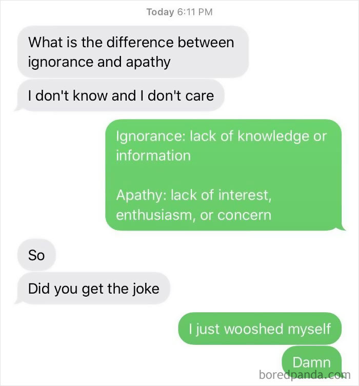 I’m Disappointed With Myself