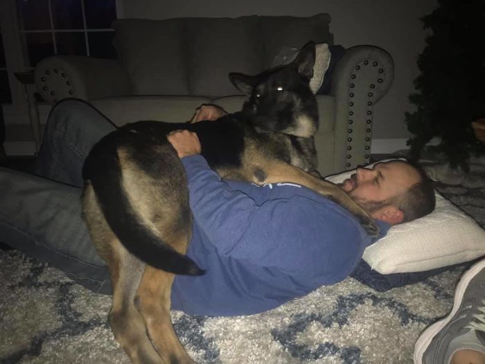 Adopted Him At 4 Years Old. First Weekend In His New Home And He Was Already Loving His New Life