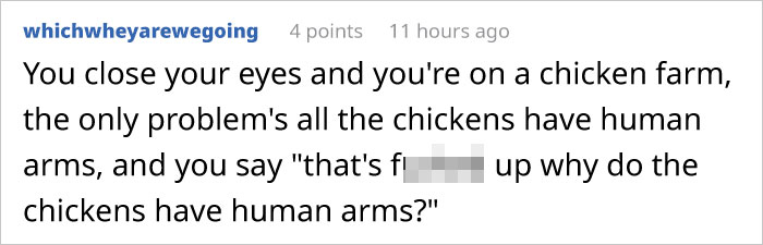 Apparently, You Can Buy Arms For Your Chicken Apparently, You Can Buy Arms For Your Chicken