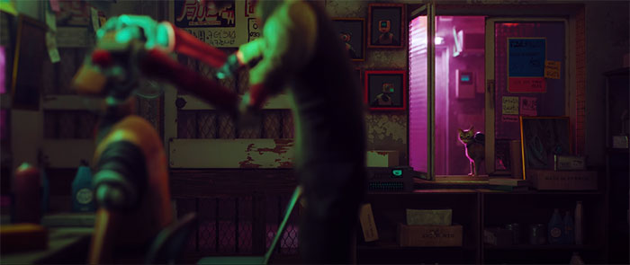 New PS5 Game 'Stray' Lets You Be A Cat In A Neon-Lit Cybercity And Solve Mysteries In It