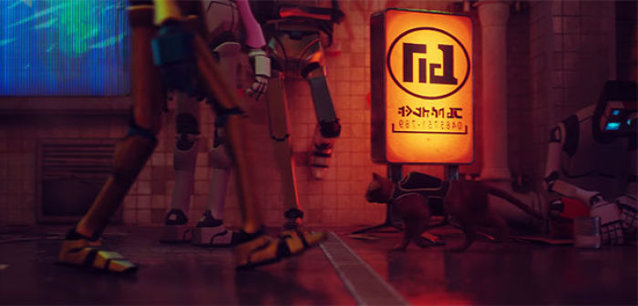 New PS5 Game 'Stray' Lets You Be A Cat In A Neon-Lit Cybercity And Solve Mysteries In It