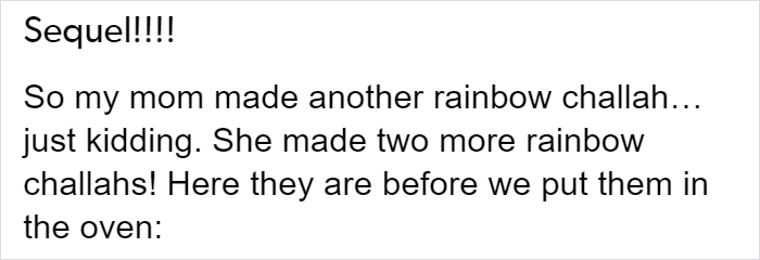 People Applaud This Mom Who Baked A Rainbow Challah To Celebrate Pride Month