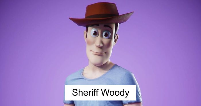 Artist Imagines 14 Cartoon Characters With Real Human Body Proportions