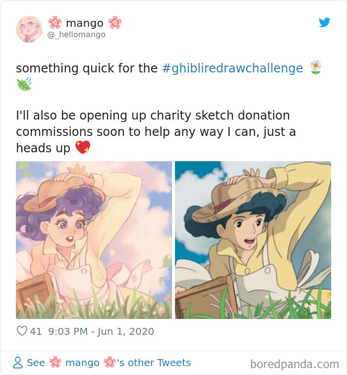 Redrawing-Ghibli-Art