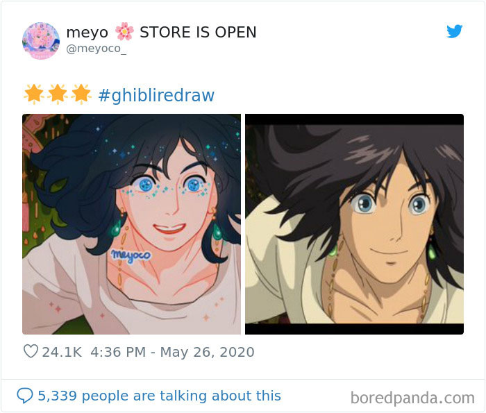 Redrawing-Ghibli-Art