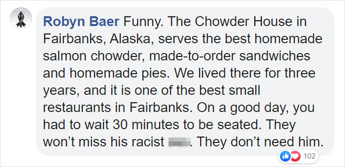 Customer Gets So Upset Over Waiter Wearing A 'Don't Be Racist' T-Shirt That He Leaves A Negative Review, And Now Everyone Is Trolling Him