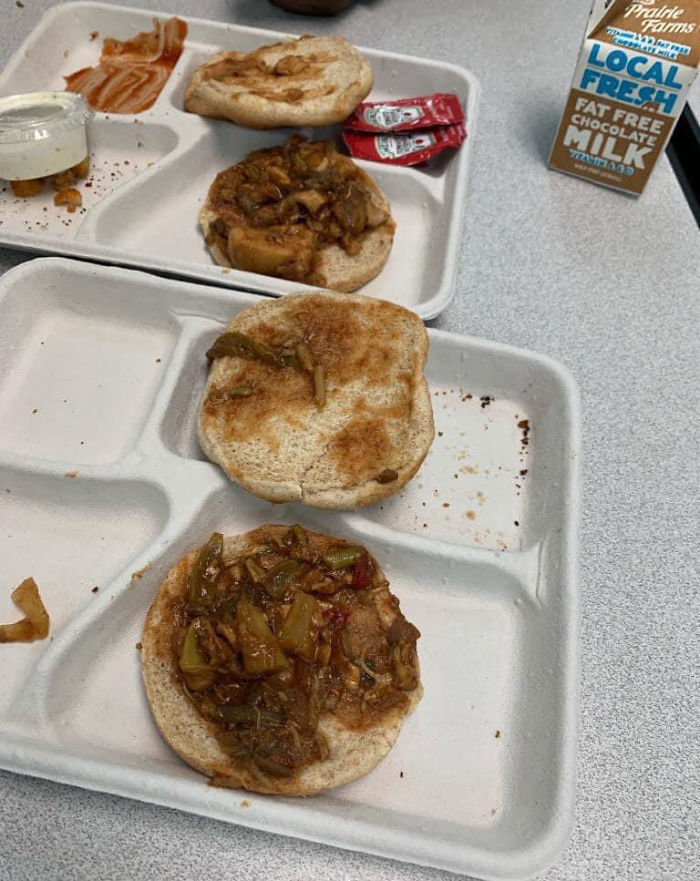 18 People Compare Some School Lunches, Show That US Education Is Underfunded While Their Police Is Overfunded 18 People Compare Some School Lunches, Show That US Education Is Underfunded While Their Police Is Overfunded