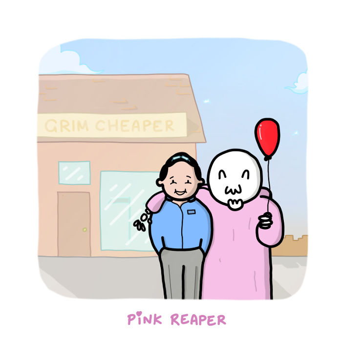 My Wholesome Webcomic About The Grim Reaper Who Is Actually Nice (17 New Pics) My Wholesome Webcomic About The Grim Reaper Who Is Actually Nice (17 New Pics)