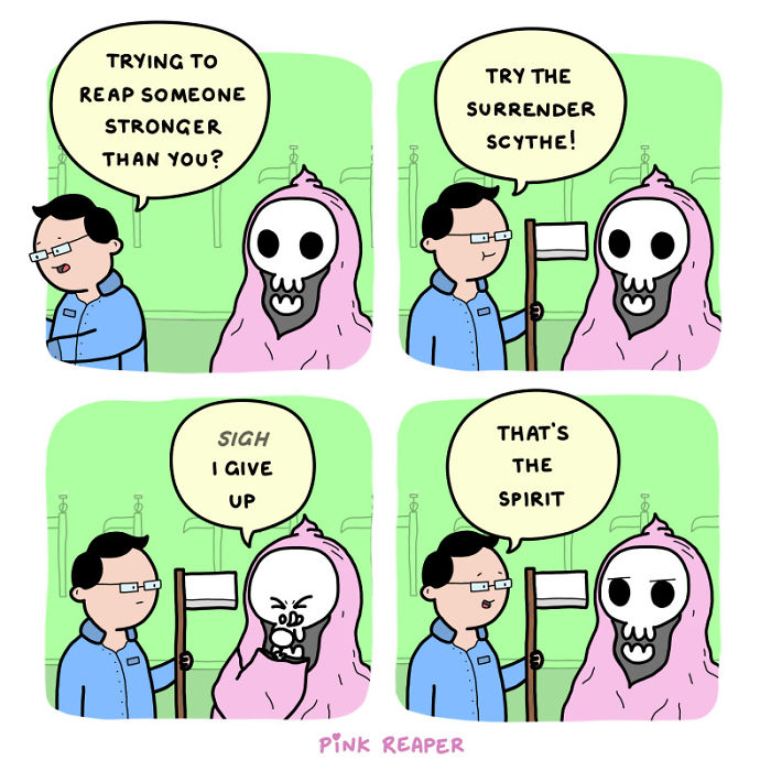 My Wholesome Webcomic About The Grim Reaper Who Is Actually Nice (17 New Pics) My Wholesome Webcomic About The Grim Reaper Who Is Actually Nice (17 New Pics)