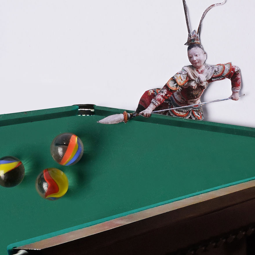 Losing My Marbles On The Table