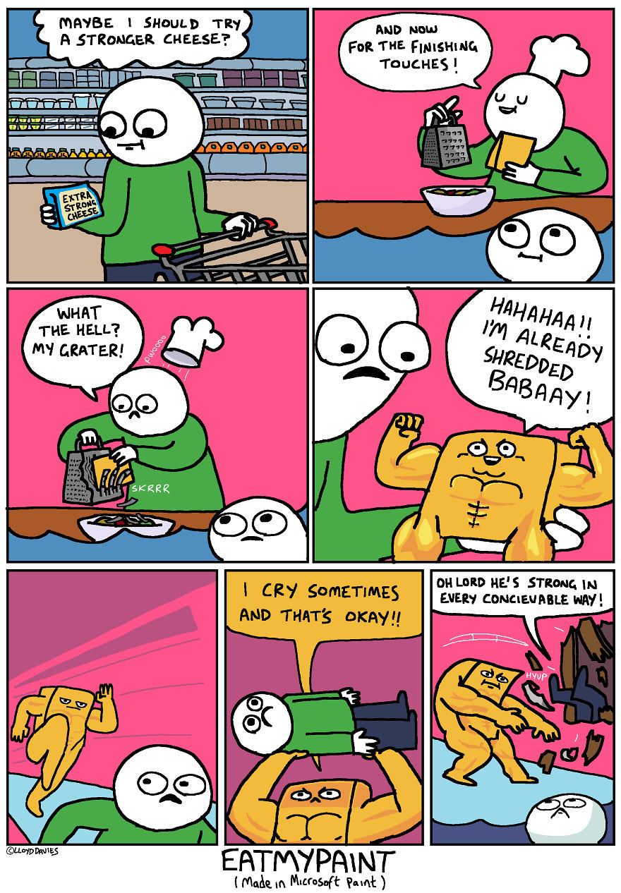 25 Comics I Made In Microsoft Paint To Brighten Your Day