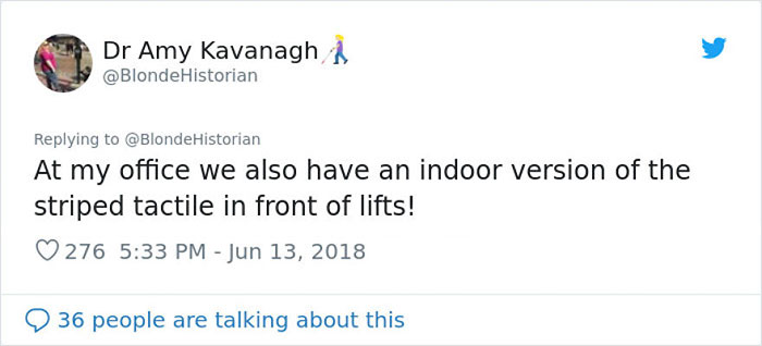 Woman Educates People On Barriers Blind Individuals Experience By Sharing Some Key Information On Tactile Paving