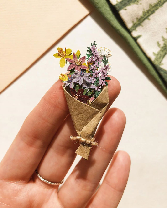 Tiny-Mini-Paper-Flower-Bouquets-Tania-Lissova