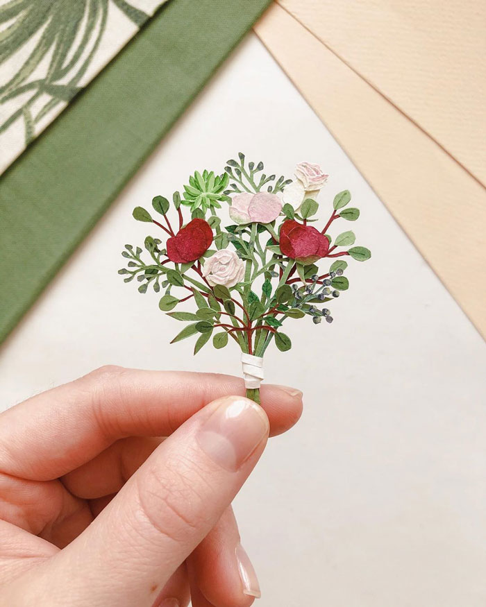 Tiny-Mini-Paper-Flower-Bouquets-Tania-Lissova