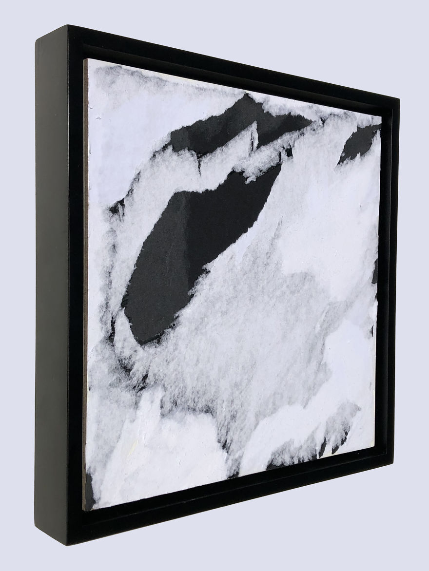 Artist Finds Catharsis Making Torn Paper Collages Artist Finds Catharsis Making Torn Paper Collages