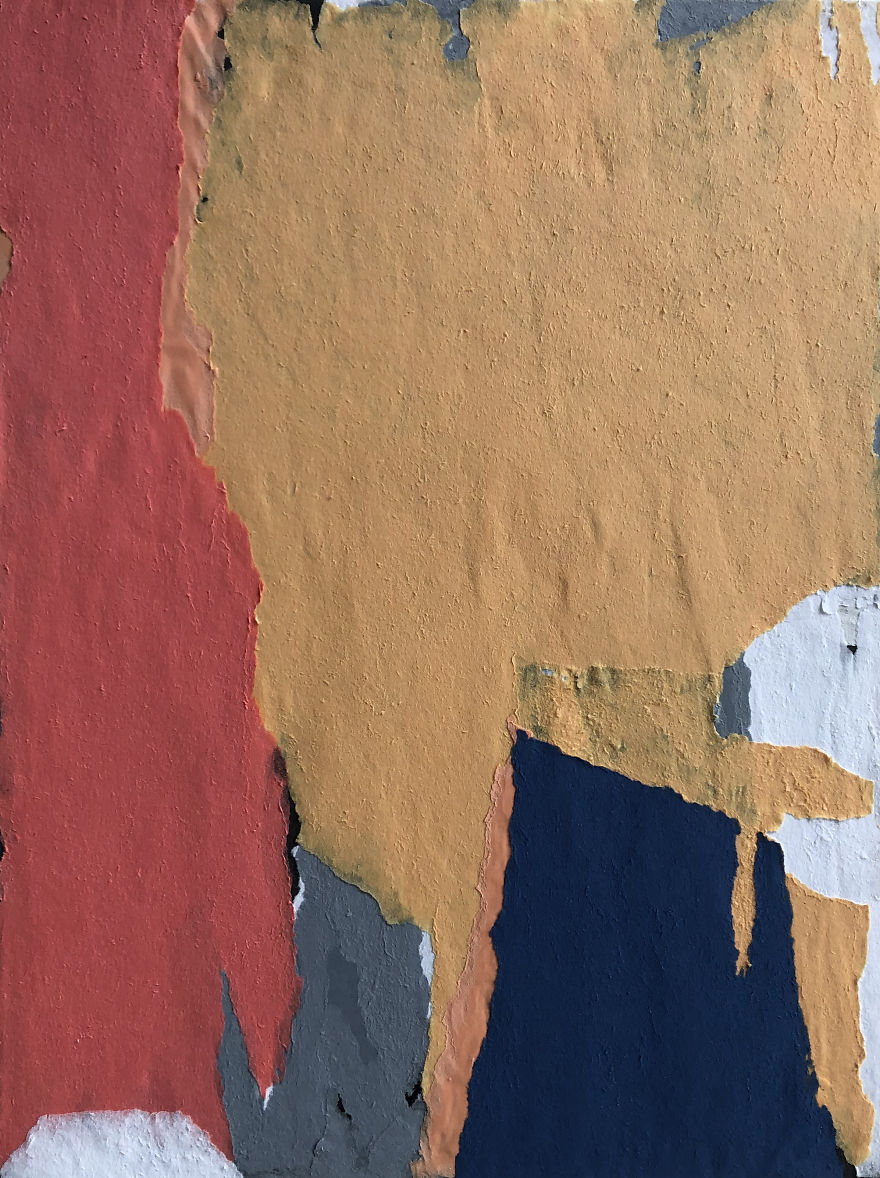 Artist Finds Catharsis Making Torn Paper Collages Artist Finds Catharsis Making Torn Paper Collages