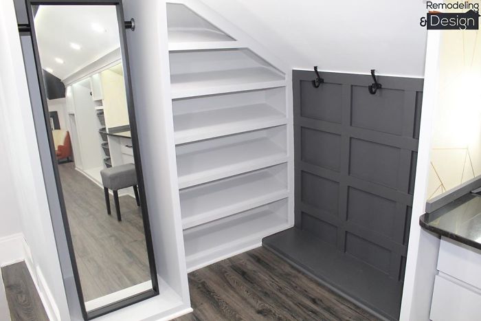 Husband Transforms A Creepy Attic Into His Wife’s Dream Closet, Photos Of It Go Viral Husband Transforms A Creepy Attic Into His Wife’s Dream Closet, Photos Of It Go Viral