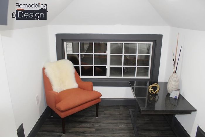 Husband Transforms A Creepy Attic Into His Wife’s Dream Closet, Photos Of It Go Viral Husband Transforms A Creepy Attic Into His Wife’s Dream Closet, Photos Of It Go Viral