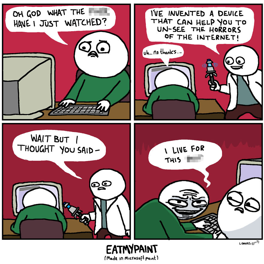 25 Comics I Made In Microsoft Paint To Brighten Your Day