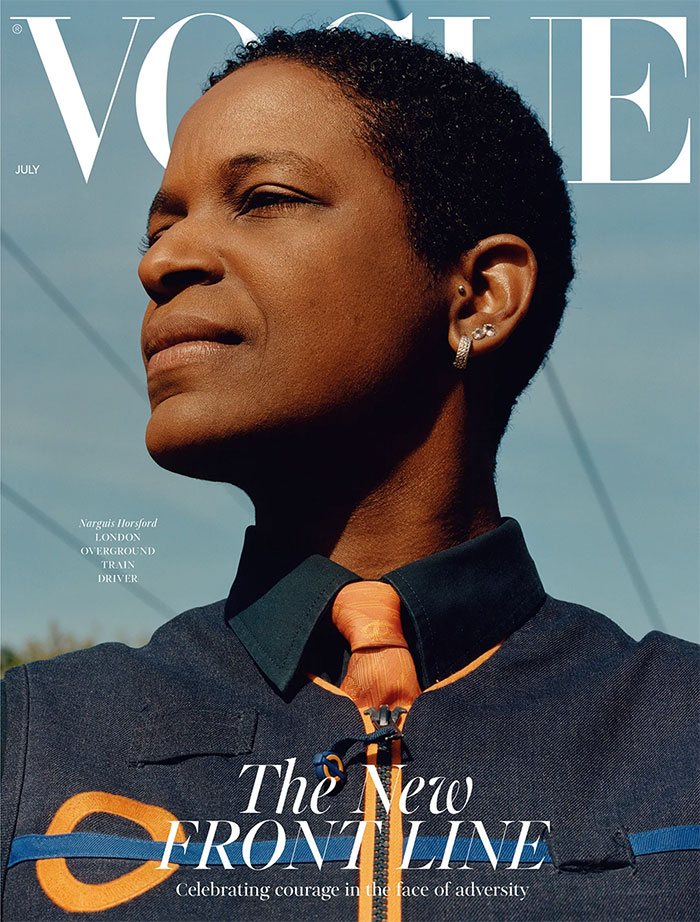 New Vogue Cover Features Key Workers Instead Of Models To Portray Their Importance New Vogue Cover Features Key Workers Instead Of Models To Portray Their Importance