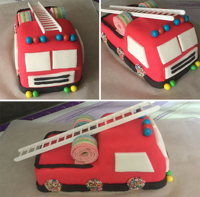 I Did My Sons Birthday Cake. Because We Were In Isolation, It Had To Be A Small Cake, But He Still Absolutely Loved It