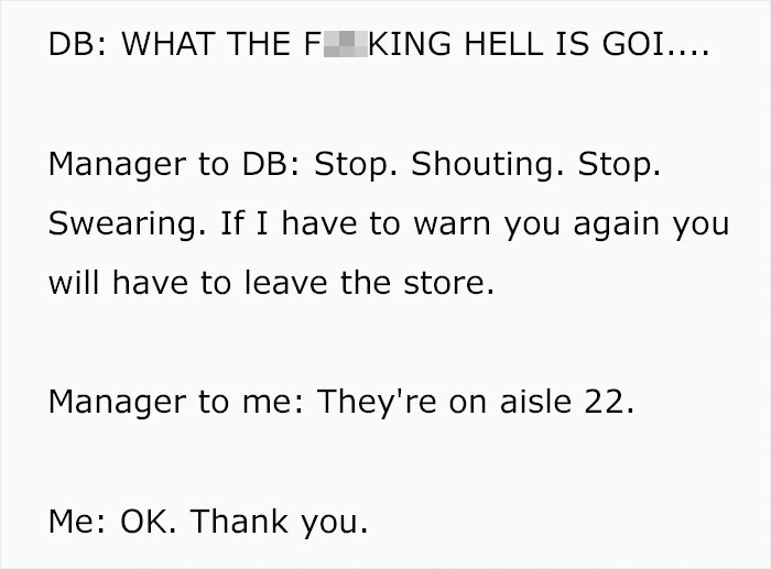Entitled "Karen" Mistakes Customer For An Employee, He Makes The Situation Hilarious For Himself Entitled "Karen" Mistakes Customer For An Employee, He Makes The Situation Hilarious For Himself