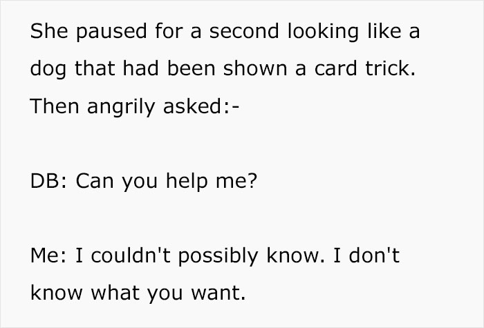 Entitled "Karen" Mistakes Customer For An Employee, He Makes The Situation Hilarious For Himself Entitled "Karen" Mistakes Customer For An Employee, He Makes The Situation Hilarious For Himself