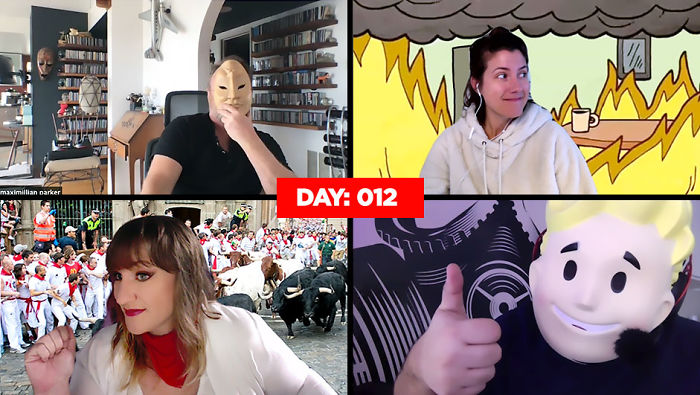 Work-Team-Quarantine-Meetings-Homemade-Costumes