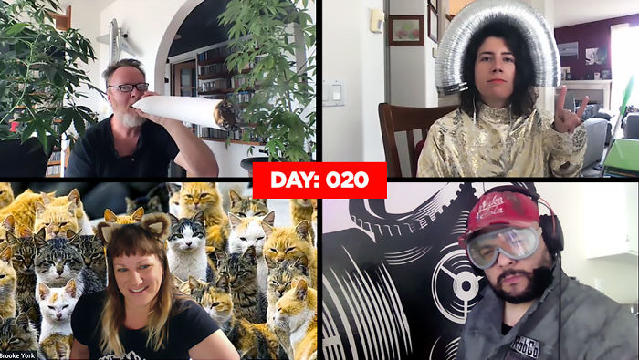 Work-Team-Quarantine-Meetings-Homemade-Costumes