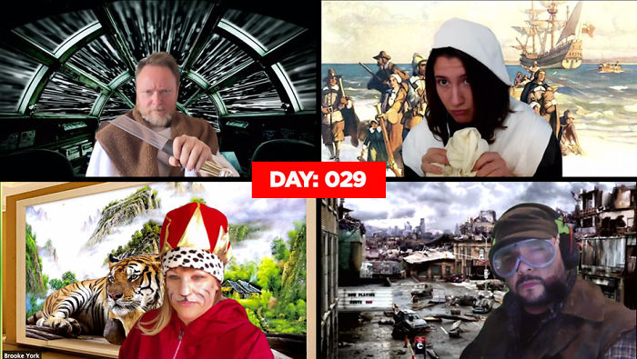 Work-Team-Quarantine-Meetings-Homemade-Costumes