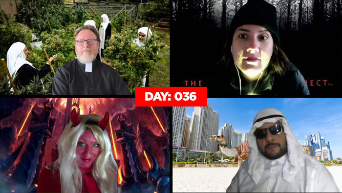 Work-Team-Quarantine-Meetings-Homemade-Costumes