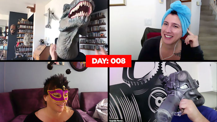 Work-Team-Quarantine-Meetings-Homemade-Costumes
