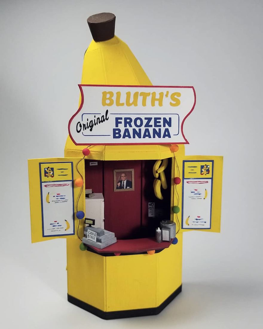I Made A Tiny Model Of The Banana Stand From "Arrested Development" Down To The Tiniest Bits (7 Pics) I Made A Tiny Model Of The Banana Stand From "Arrested Development" Down To The Tiniest Bits (7 Pics)
